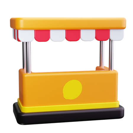 Lemonade Stand  3D Icon