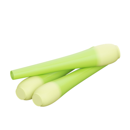 Lemongrass  3D Icon