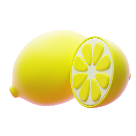 レモン  3D Icon