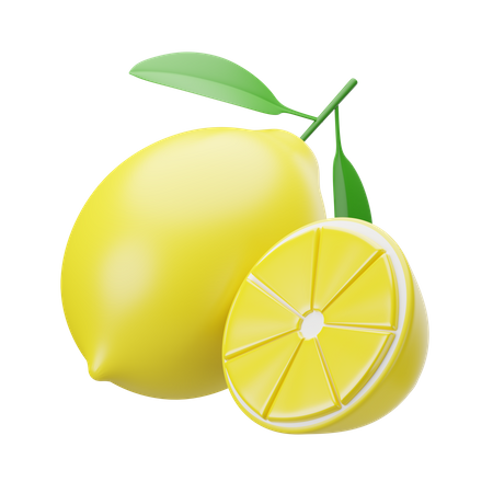 Lemons  3D Icon