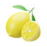lemon emoji 3d