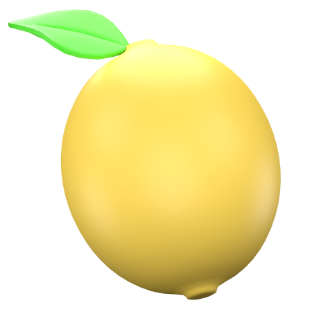 Lemons  3D Icon