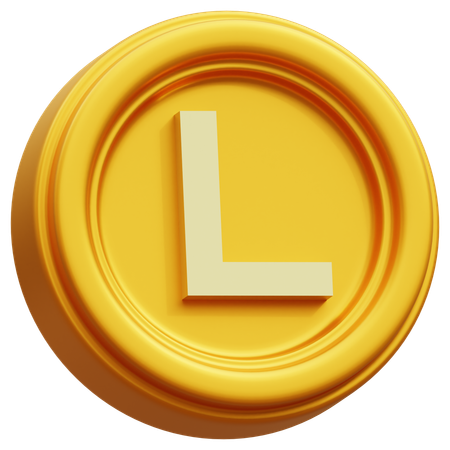 Lempira  3D Icon