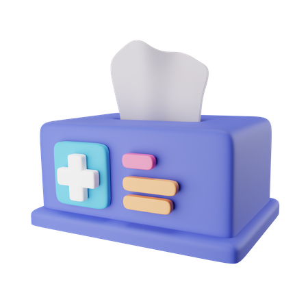 Tecido molhado  3D Icon