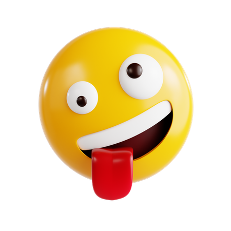 Lengua emoji  3D Icon