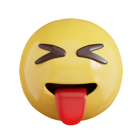 Lengua emoji  3D Icon