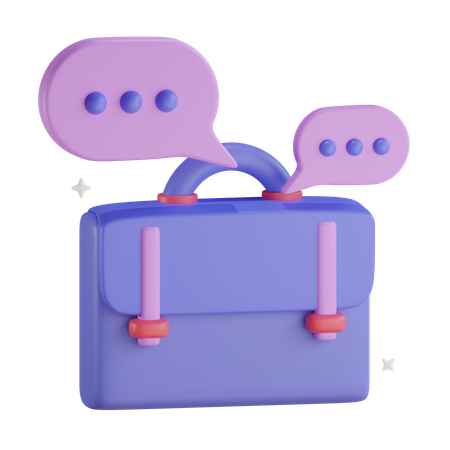 Lenguaje de negocios  3D Icon