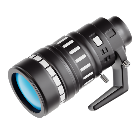 Lens  3D Icon