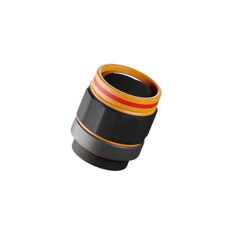 LENS  3D Icon