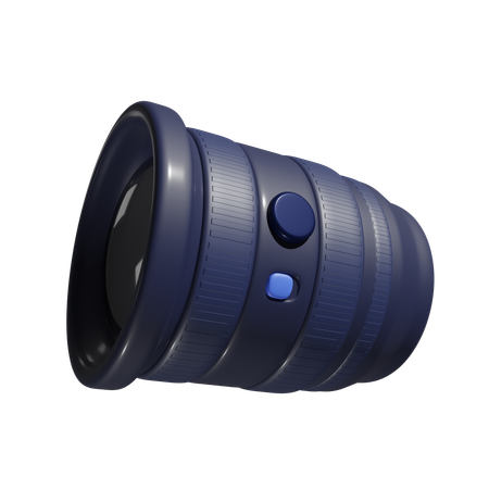 Lentille  3D Icon