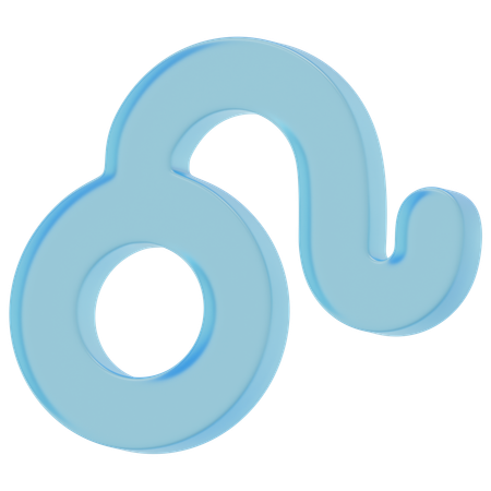 Leo  3D Icon