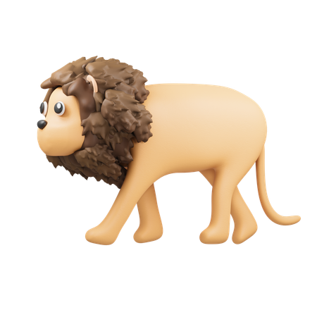 León  3D Icon