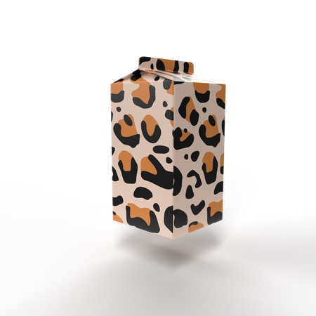 Leopard Milk  3D Illustration