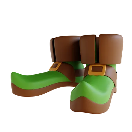 Leprechaun Boot  3D Icon