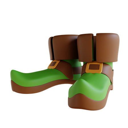 Leprechaun Boot  3D Icon