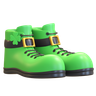 3d leprechaun boot logo