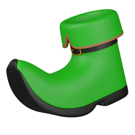 Leprechaun Boots  3D Icon