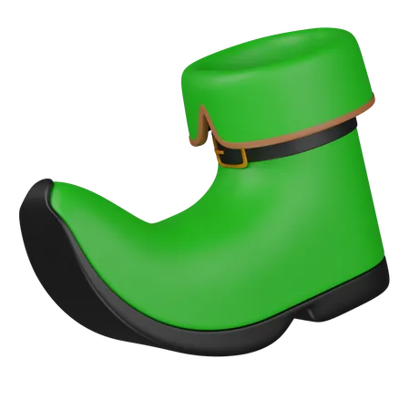 Leprechaun Boots  3D Icon