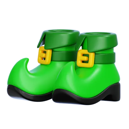 Leprechaun Boots  3D Icon