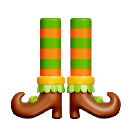 Leprechaun Boots  3D Icon