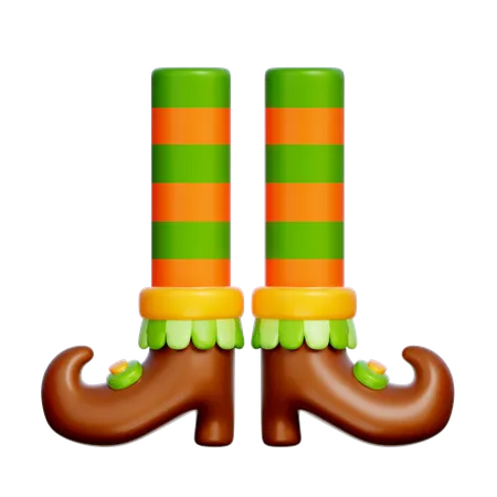 Leprechaun Boots  3D Icon