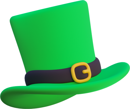 Leprechaun Hat  3D Icon