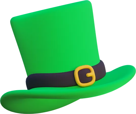 Leprechaun Hat  3D Icon