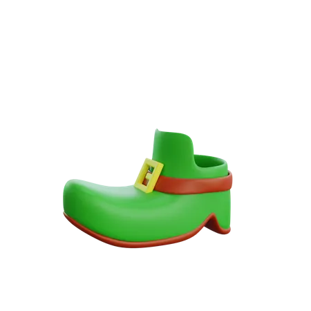 Leprechaun Shoe  3D Icon