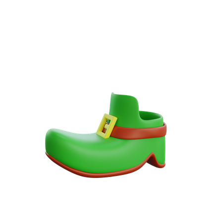 Leprechaun Shoe  3D Icon