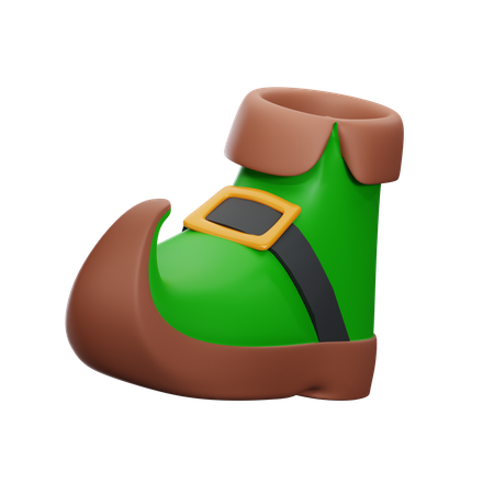 Leprechaun Shoes  3D Icon
