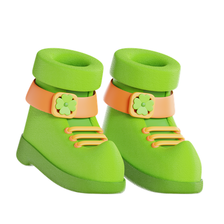 Leprechaun Shoes  3D Icon