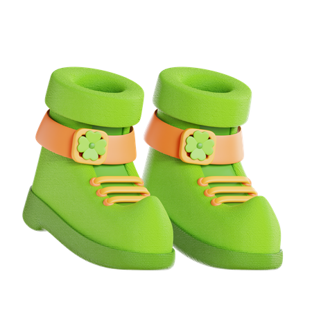 Leprechaun Shoes  3D Icon