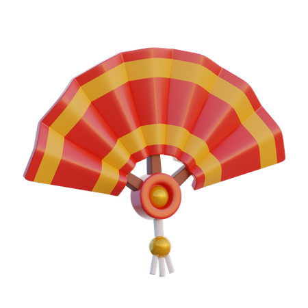 Leque  3D Icon