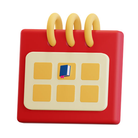 Lernplan  3D Icon