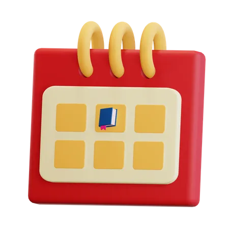 Lernplan  3D Icon