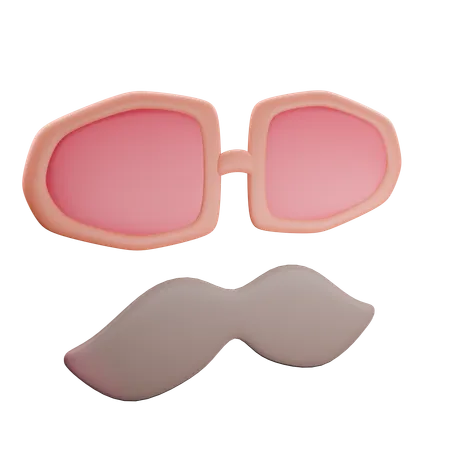 Les lunettes que mon père porte souvent  3D Icon