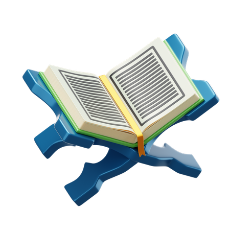 Den Koran lesen  3D Icon