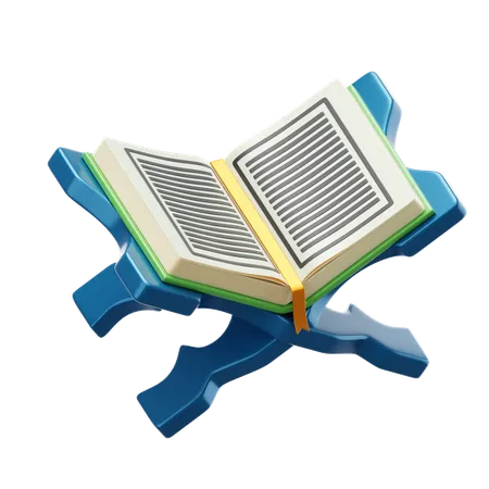 Den Koran lesen  3D Icon