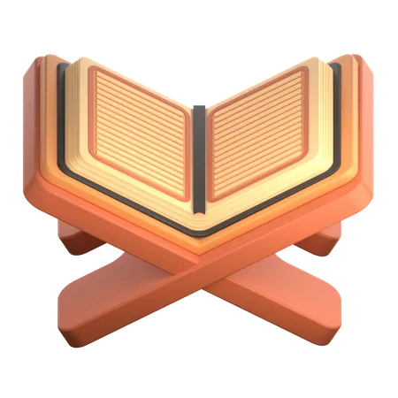 Den Koran lesen  3D Icon