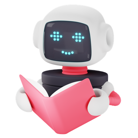 Leseroboter  3D Icon