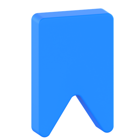 Lesezeichen  3D Icon