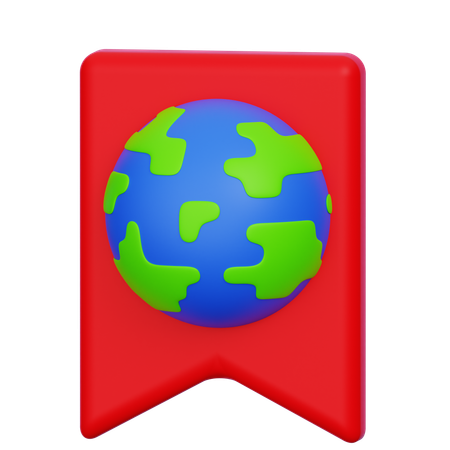 Lesezeichen  3D Icon