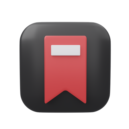 Lesezeichen  3D Icon