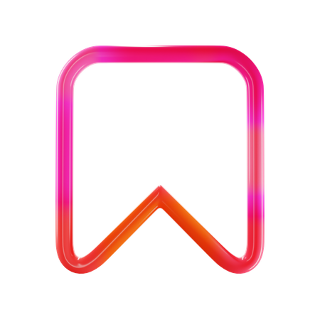Lesezeichen  3D Icon