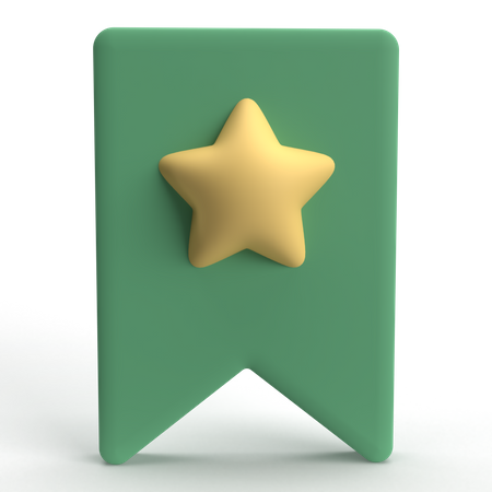 Lesezeichen  3D Icon