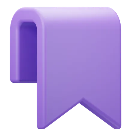 Lesezeichen  3D Icon