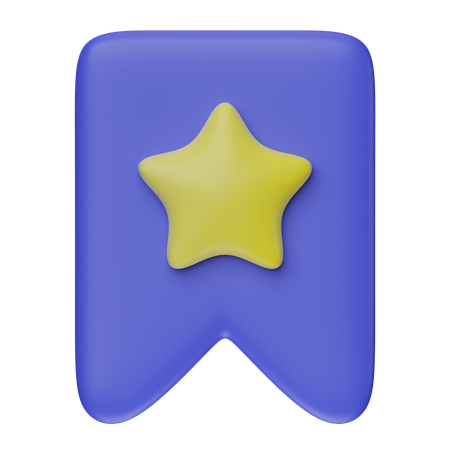 Lesezeichen  3D Icon