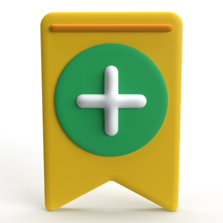 Lesezeichen  3D Icon