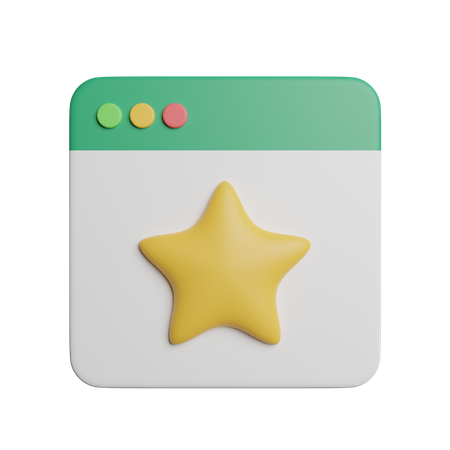 Lesezeichen-Browser  3D Icon