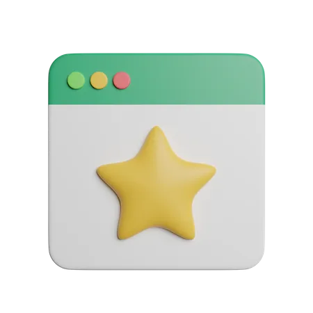 Lesezeichen-Browser  3D Icon